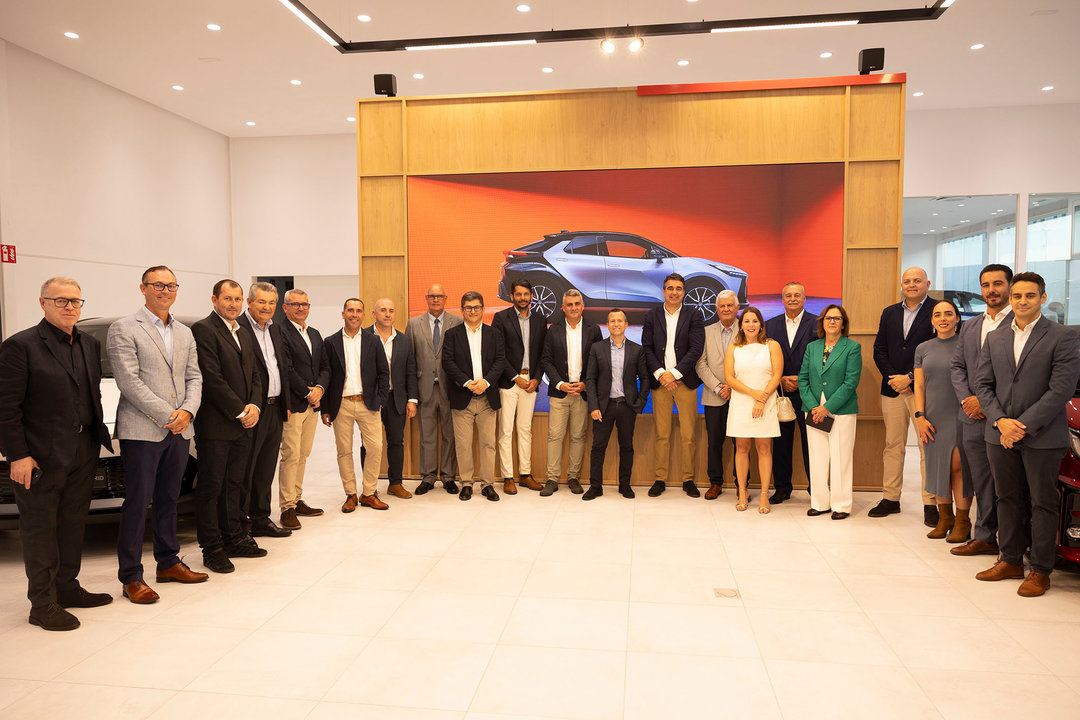 Apertura por parte de Faycan-Motor de las nuevas instalaciones de Toyota Fuerteventura.