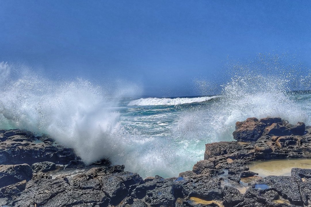 Oleaje en el litoral de Fuerteventura (Imagen Archivo FD) (1)