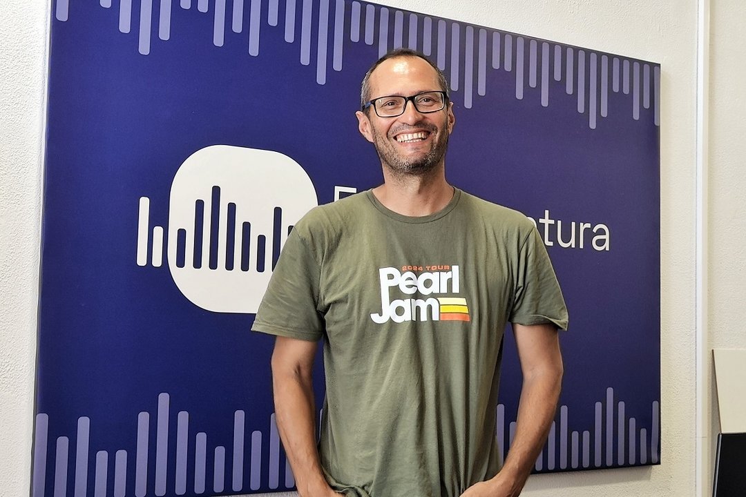 Carlos de Saá, en el estudio de Fuerteventura Digital.