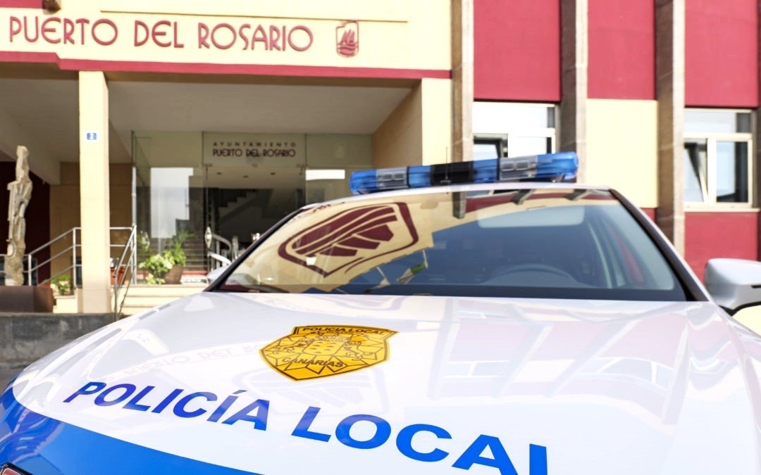 Vehículo de la Policía Local de Puerto del Rosario (imagen de archivo).