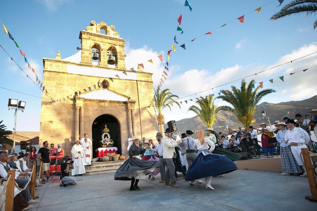 Romería Ofrenda a la Virgen de La Peña (Imagen de archivo, Cabildo de Fuerteventura).