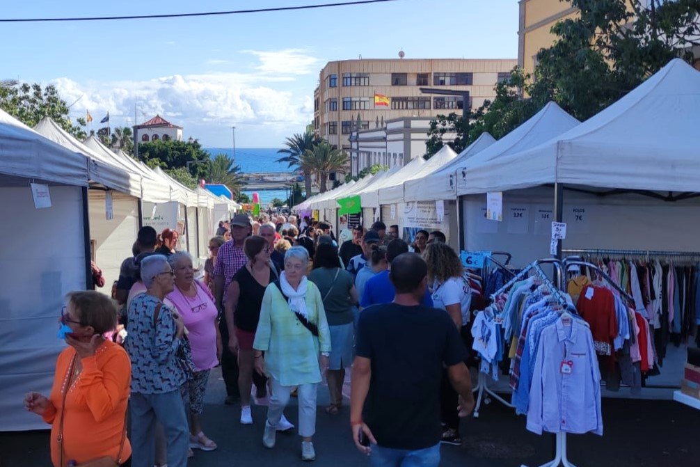 Feria de Economía de Proximidad de Puerto del Rosario, en su edición de 2023.