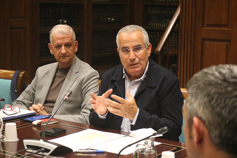 Mario Cabrera durante una Comisión de Agricultura (Archivo del Parlamento).