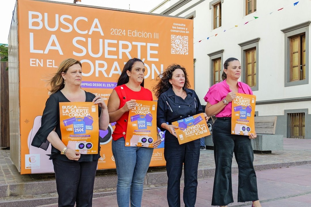 Presentación de la campaña Busca la Suerte en el Corazón.