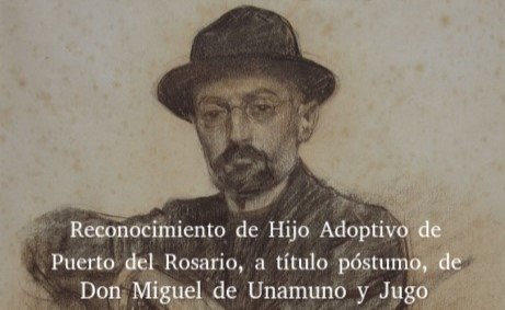 Unamuno es reconocido como Hijo Adoptivo de Puerto del Rosario.