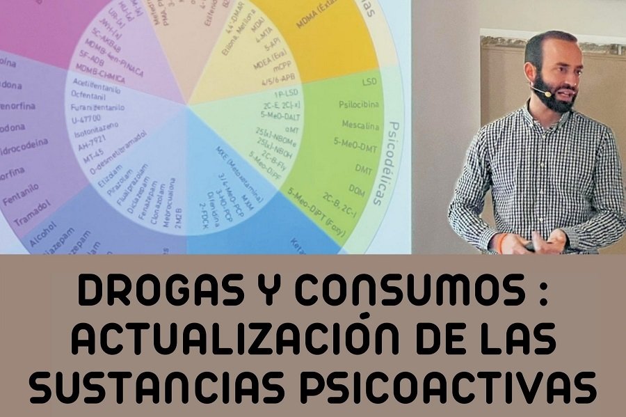 Conferencia del SIPA sobre consumos de drogas.