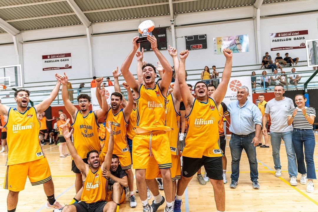 Maccabi de Levantar, campeones de las 24 Horas de Baloncesto.