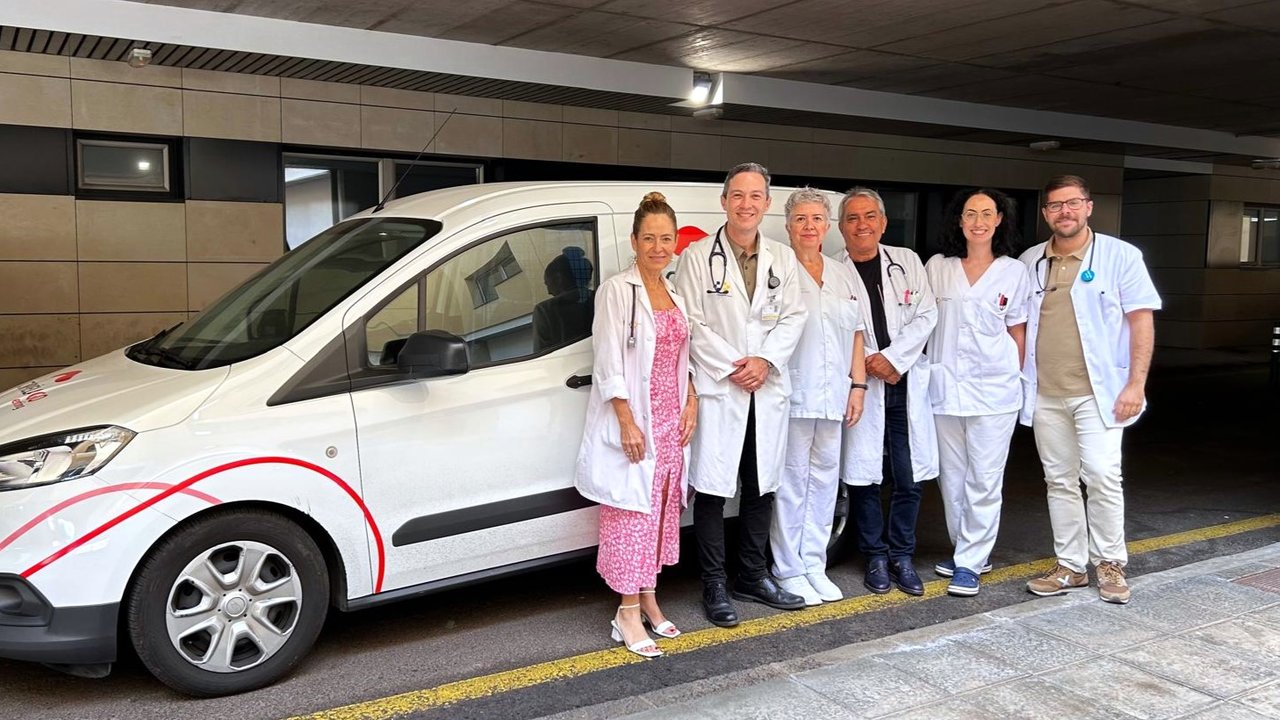 Profesionales del servicio de paliativos de oncología a domicilio de Fuerteventura.