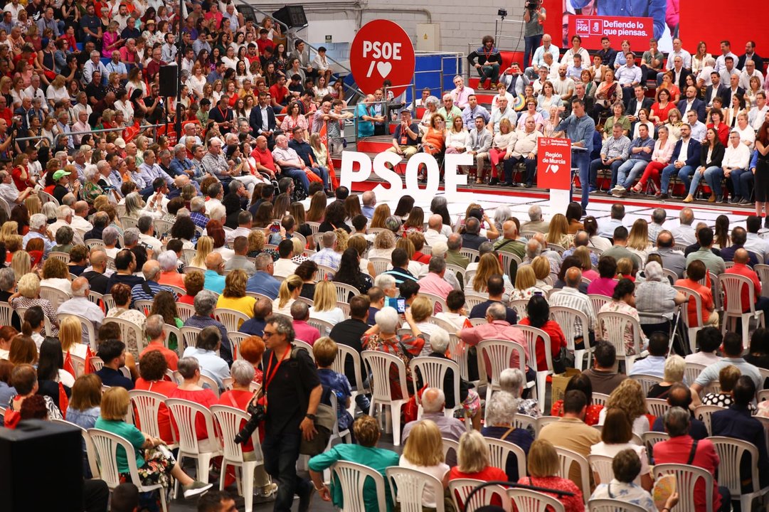 Mitin del PSOE (Imagen: PSOE, 2023)