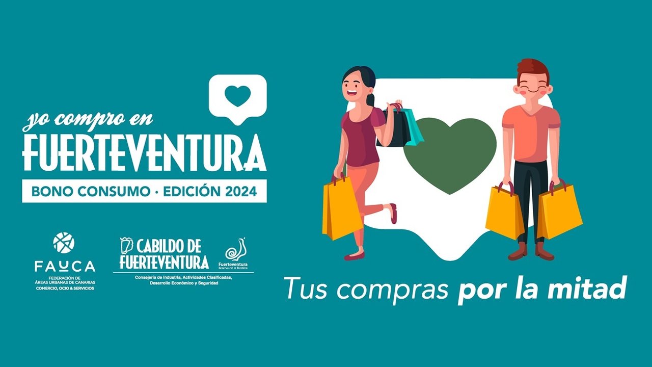 Imagen de la campaña de Comercio Yo Compro en Fuerteventura.