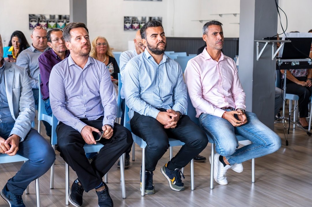 David Fajardo, Juan José Rodríguez e Isaí Blanco.