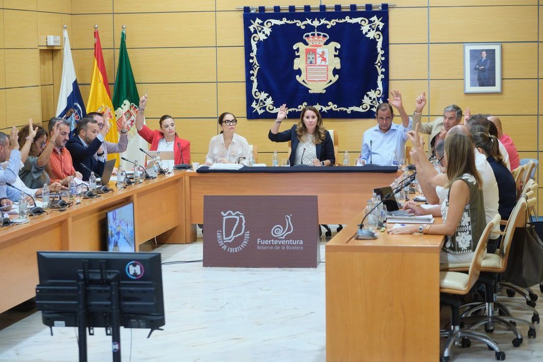 Pleno del Cabildo, el 25 de octubre de 2024.