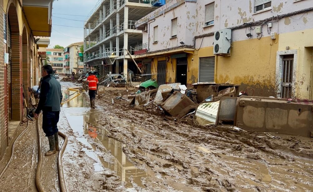 Un dispositivo canario de Emergencias está en Valencia colaborando en las reparaciones tras la DANA.