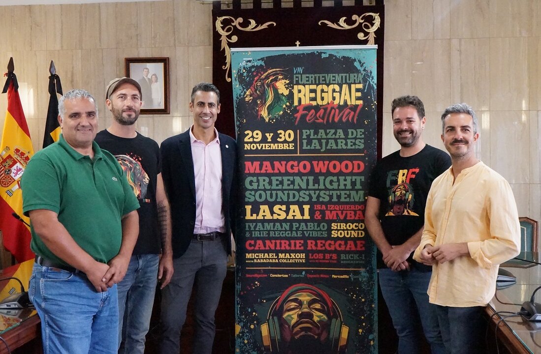 Presentación del Fuerteventura Reggae Festival 2024.