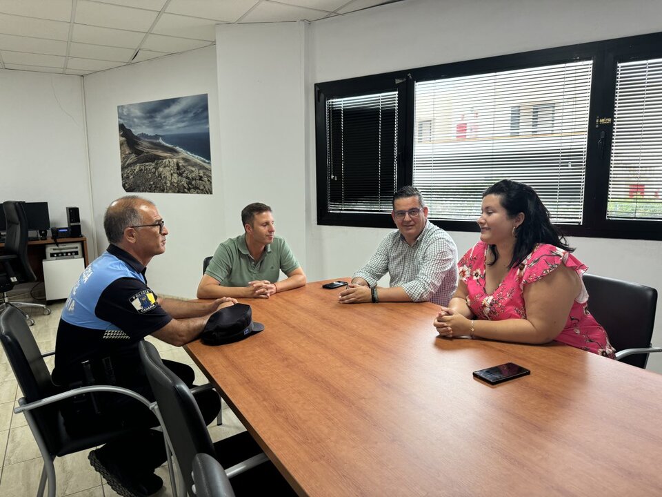 Reunión de Seguridad en Pájara (Archivo).