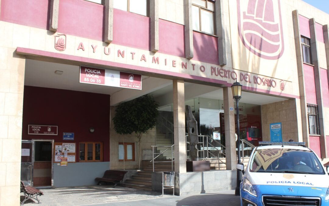 Policía Local en Puerto del Rosario.