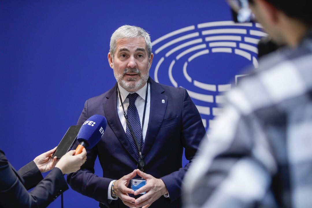 Fernando Clavijo, en una visita anterior a Bruselas.