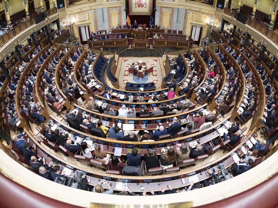 Congreso de los Diputados, último pleno de 2024.