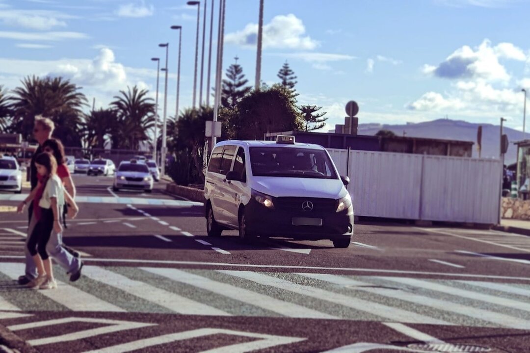 Taxi en el Aeropuerto de Fuerteventura