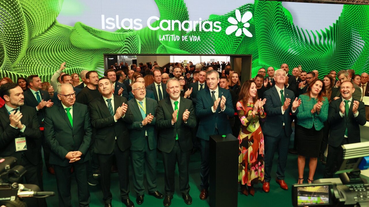 Inauguración del Stand de Canarias en FITUR 2025.