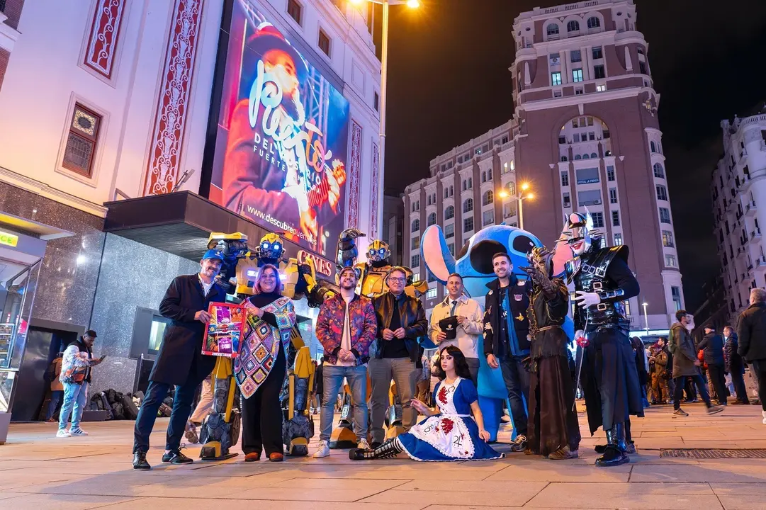 Presentación del Manga Festival 2025 en la Plaza de Callao de Madrid (1)