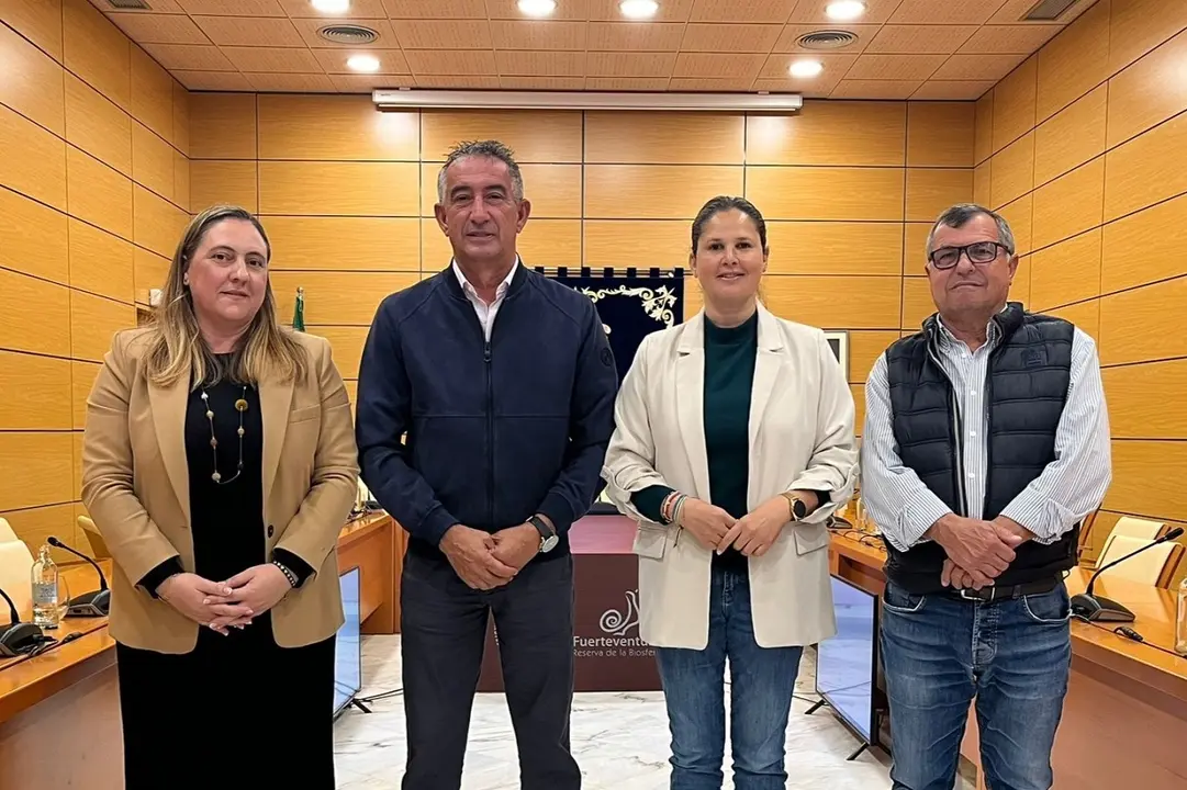 Consejeros del PP en el Cabildo.