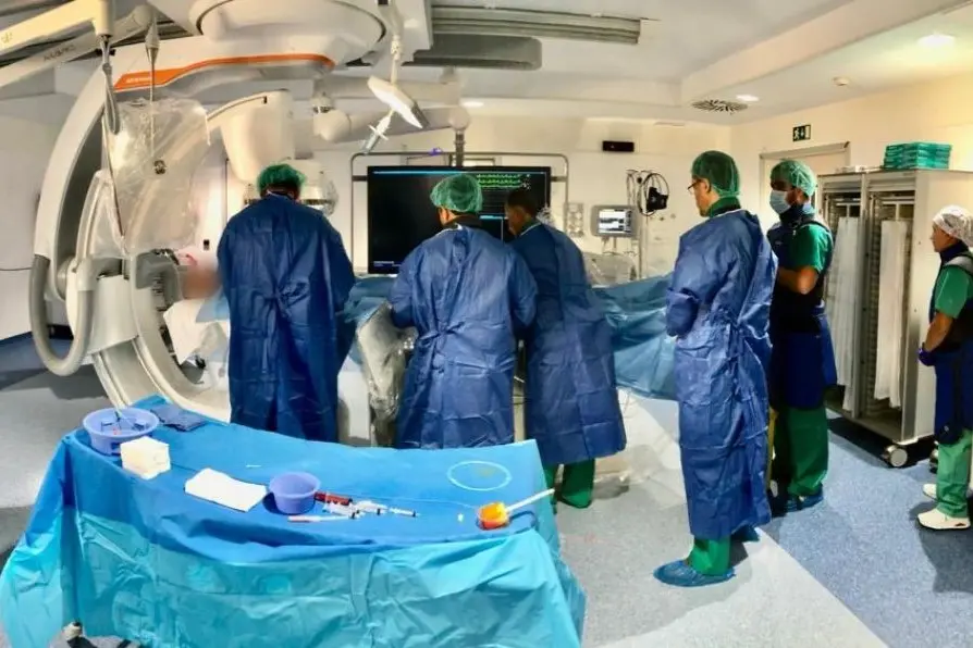 Instalaciones de Hemodinámica en el Hospital de Fuerteventura.