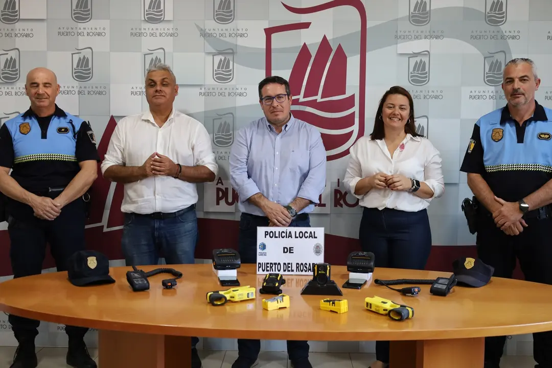 La Policía Local de Puerto del Rosario recibe  nuevos equipamientos.