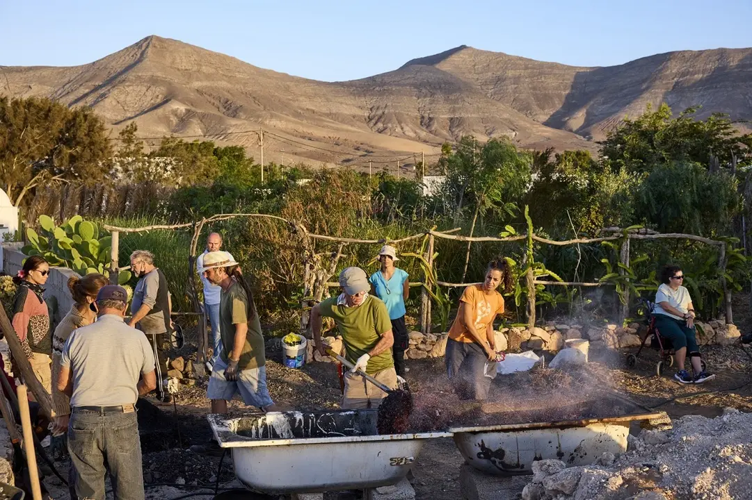 Taller de agroecología de la Asociación Medioambiental Erdenwert