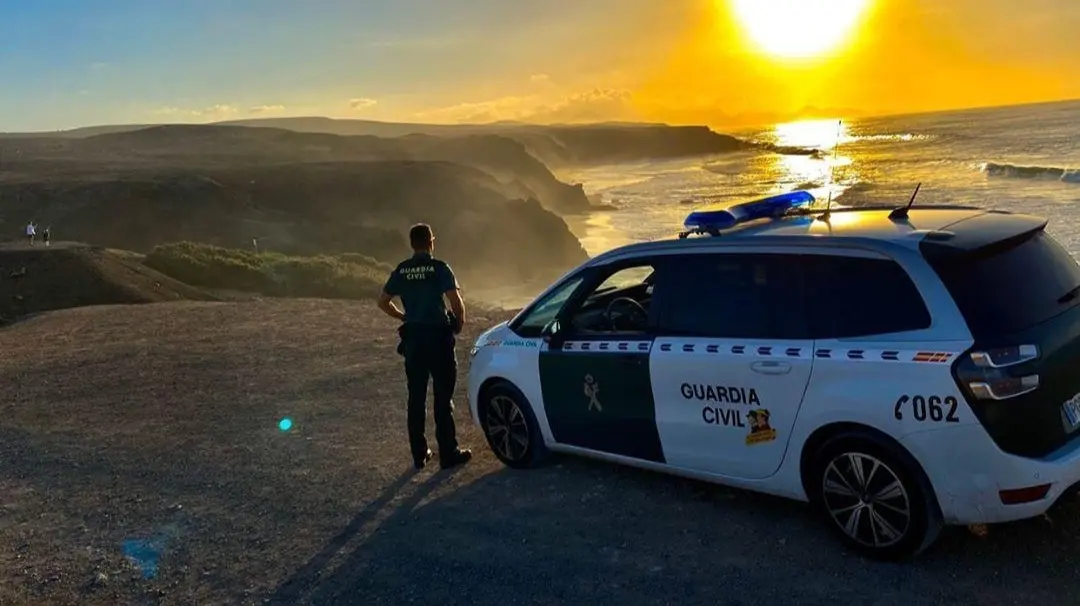 Guardia Civil del Puesto Principal de Morro Jable (Imagen de Benemérita Las Palmas).