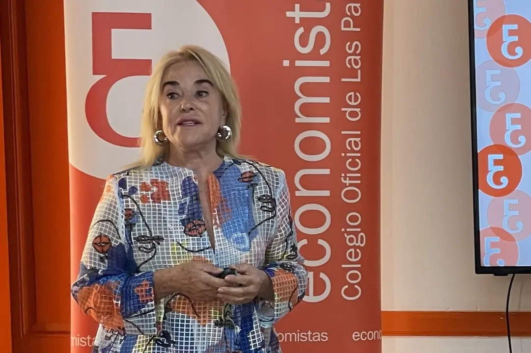 Rosa Rodríguez, del colegio de Economistas